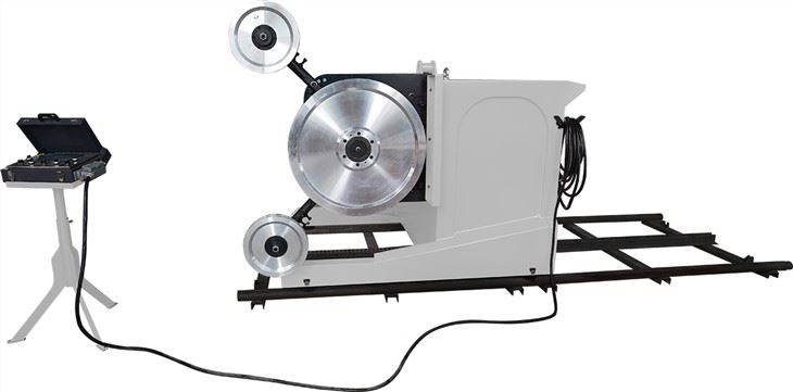 diamond wire saw machine for cutting